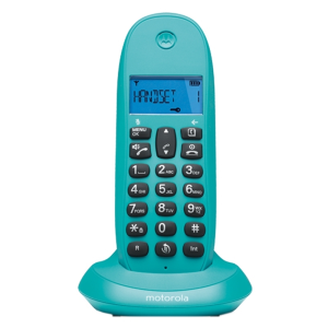 Motorola C1001 LB+ DECT Turquesa - Telefono Fijo