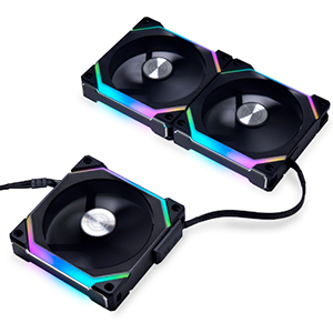 Lian Li Uni Fan SL V2 120 12cm Negro 3Uds - Ventilador