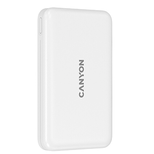 Canyon PB-1001 Polímero de litio 10000 mAh Inalámbrico Blanco - Bateria