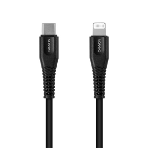 Canyon MFI-4 Lightning 1,2 m Negro - Cable