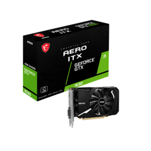 MSI Geforce GTX 1630 Aero ITX 4G - Tarjeta Grafica Gaming