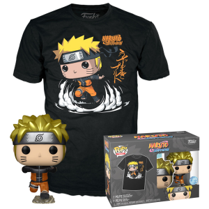 Set figura POP Tee Naruto Shippuden Exclusive Talla M