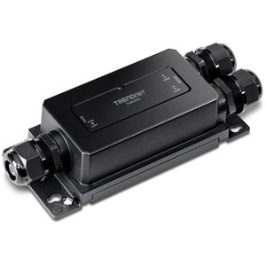 Trendnet TI-BE200 ampliador de red Transmisor y receptor de red Negro 10, 100, 1000 Mbit/s