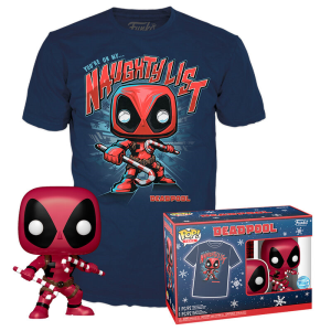 Set figura POP & Tee Marvel Deadpool para Merchandising en GAME.es