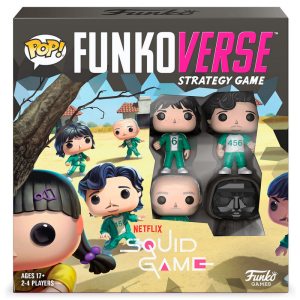 Juego mesa ingles POP Funkoverse El Juego del Calamar 4fig