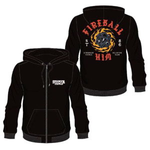 Sudadera capucha Fireball Stranger Things para Merchandising en GAME.es