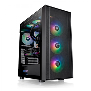Thermaltake H570 TG ARGB Midi Tower Negro - Caja Ordenador