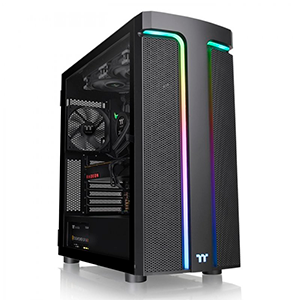 Thermaltake H590 TG ARGB Midi Tower Negro - Caja Ordenador