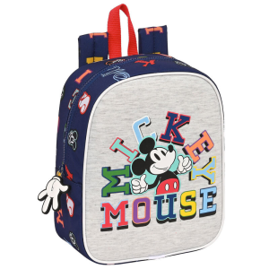 Mochila Only One Mickey Disney 27cm adaptable