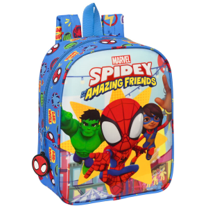 Mochila Team Up Spidey Spiderman Marvel 27cm adaptable