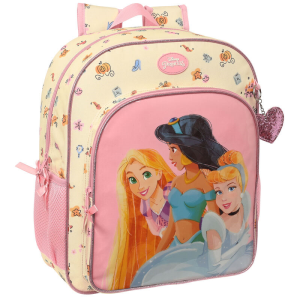Mochila Magical Princesas Disney 38cm adaptable