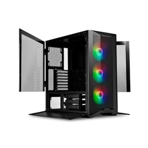 Lian Li Lancool II Mesh RGB Midi Tower Negro Transparente - Caja Ordenador