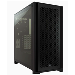 Corsair iCue 4000D RGB Airflow Midi Tower Cristal Templado Negro - Caja Ordenador Corsair iCue 4000D RGB Airflow Midi Tower Cristal Templado Negro - Caja Ordenador
