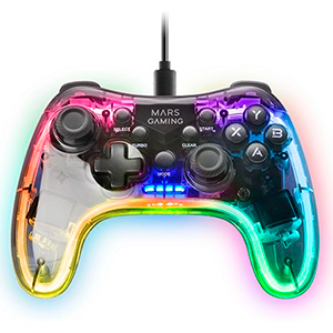 MARS GAMING GAMEPAD MGP-C NEON PC MAC PS3, ANDROID para PC Hardware en GAME.es