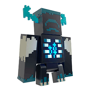 Minecraft Figura Warden con Luces y Sonidos