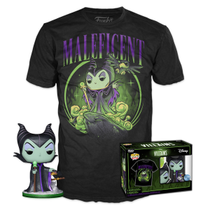 Set figura POP Tee Disney Villanas Malefica Exclusive