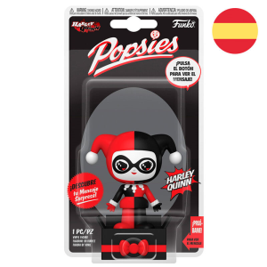 Figura POPsies DC Comics Harley Quinn Español para Merchandising en GAME.es