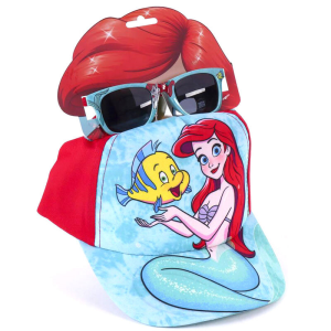 Set gorra gafas sol La sirenita Disney Set gorra gafas sol La sirenita Disney