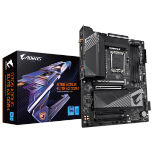 Gigabyte B760 Aors Elite AX DDR4 B760 Express LGA 1700 ATX - Placa Base Gigabyte B760 Aors Elite AX DDR4 B760 Express LGA 1700 ATX - Placa Base