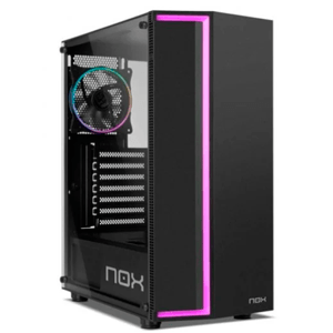 NOX Infinity Gamma Midi Tower Negro - Caja Ordenador NOX Infinity Gamma Midi Tower Negro - Caja Ordenador