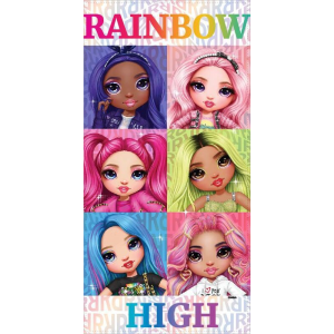Toalla Rainbow High microfibra