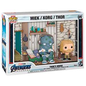 Figura POP Moments Deluxe Marvel Los Vengadores Avengers Thor House