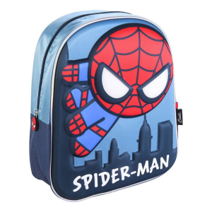 Mochila 3D luces Spiderman Marvel 31cm