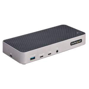 StarTech.com Docking Station USB-C para 3 Monitores - Dock USB C Triple HDMI/DP de 4K - 5x Hub USB - GbE - PD 100W - Replicador