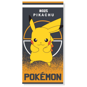 Toalla Pikachu Pokemon algodon