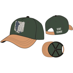 Gorra Logo Attack on Titan adulto