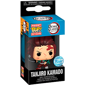 Llavero Pocket POP Demon Slayer Kimetsu no Yaiba Tanjiro Kamado Exclusive
