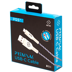 FR-TEC FT0030 cable USB 3 m USB 2.0 USB A USB C Blanco
