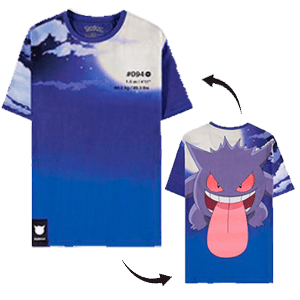Camiseta Gengar Pokemon Camiseta Gengar Pokemon