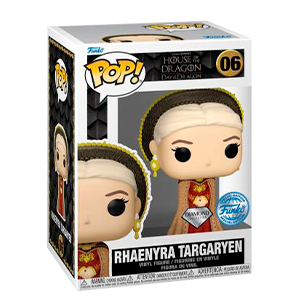 Figura POP Juego de Tronos La Casa del Dragon Rhaenyra Targaryen Exclusive