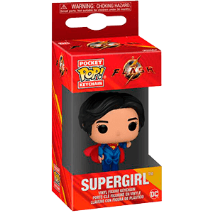 Llavero Pocket POP DC Comics The Flash Supregirl