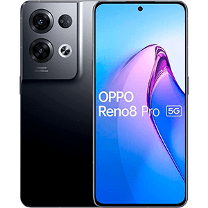 OPPO Reno 8 Pro 17 cm (6.7") SIM doble Android 12 5G USB Tipo C 8GB 256GB 4500 mAh Negro