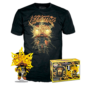 Set figura POP Tee Marvel Spiderman No Way Home Electro