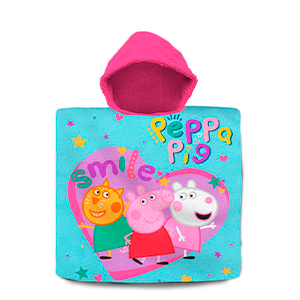 Peppa Pig Poncho Algodon - Toalla