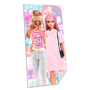 Toalla Barbie algodon
