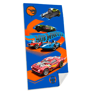 Toalla Hot Wheels algodon