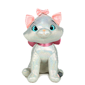 Peluche Marie Los Aristogatos Glitter 100th Anniversary Disney 28cm