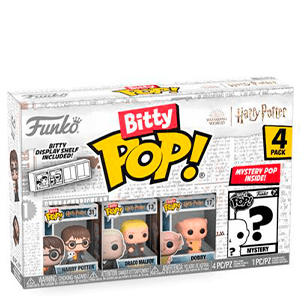 Blister 4 figuras Bitty POP Harry Potter Harry Potter para Merchandising en GAME.es