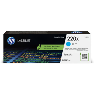 HP Cartucho de tóner Original LaserJet 220X cian HP Cartucho de tóner Original LaserJet 220X cian
