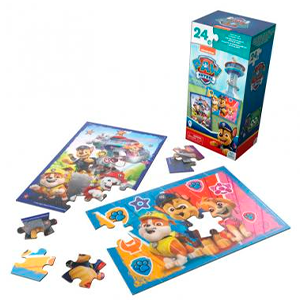 Puzzle lenticular Patrulla Canina Paw Patrol 2x24pzs
