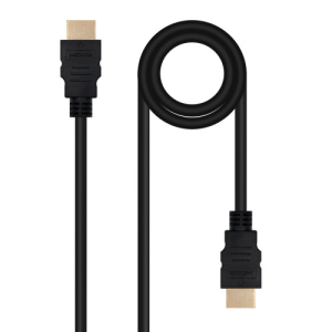 Nanocable Cable HDMI V2.0 4K@60Hz 18Gbps A/M-A/M, 1 m, Negro