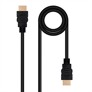 Nanocable Cable HDMI V2.0 4K@60Hz 18Gbps A/M-A/M, 2 m, Negro