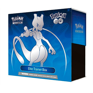 Estuche entrenador Elite Mewtwo Espada y Escudo Pokemon Go ingles