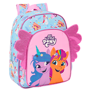 Mochila Wild Free My Little Pony 34cm adaptable