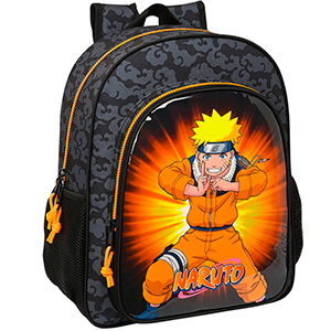 Mochila Naruto 38cm adaptable