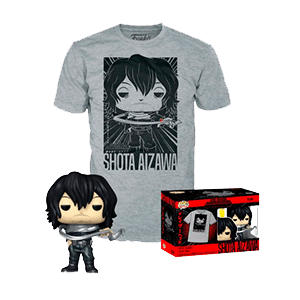 Set figura POP Tee My Hero Academia Shota Aizawa Talla XL Set figura POP Tee My Hero Academia Shota Aizawa Talla XL